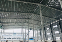 Ứng dụng nhà khung thép tiền chế trong xây dựng nhà xưởng 