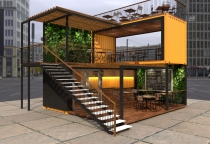 Ý tưởng thiết kế quán cafe khung thép cực chất thu hút giới trẻ