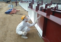 Các bước thi công sơn chống cháy cho nhà thép tiền chế
