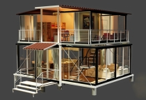 Thiết kế nhà thép 2 tầng uy tín, giá tốt trên thị trường