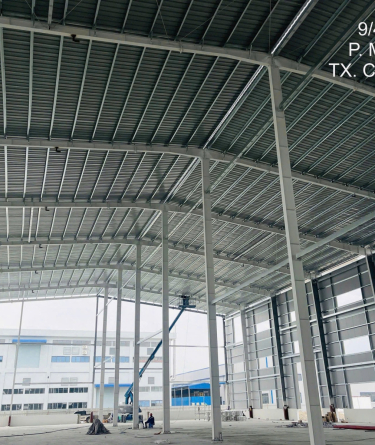 Thi công nhà khung thép trọn gói, nhanh bền, giá tốt