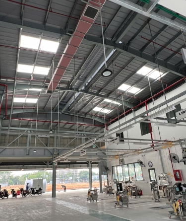 Cơ chế hoạt động của sơn chống cháy kết cấu thép