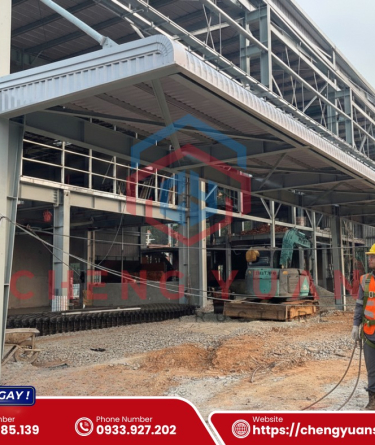 Ưu điểm nhà xưởng công nghiệp khung thép tiền chế