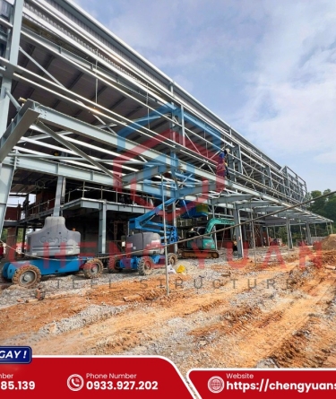 Công ty thi công nhà xưởng thép tiền chế giá rẻ, đúng tiến độ