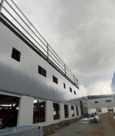 Vách Panel bao che nhà máy 