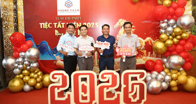 Year End Party 2025 – Dấu ấn gắn kết tại Cheng Yuan Steel