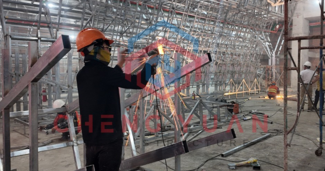 Dự toán nhà xưởng kết cấu thép quy mô nhỏ