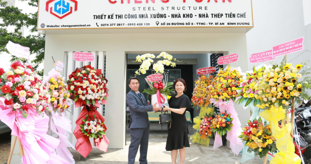 KHAI TRƯƠNG CÔNG TY CHENG YUAN