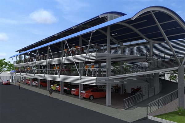 nhà khung thép bê tông nhẹ