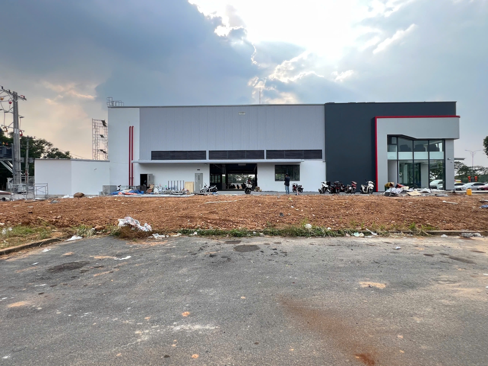 nhà xưởng tiền chế nhỏ